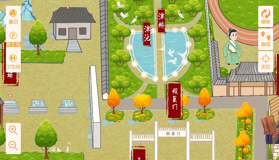 宣汉手绘地图景区语音讲解导览系统：智慧景区建设的基石