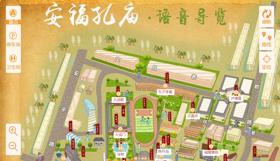 宣汉手绘地图：智慧景区智能化服务的延伸